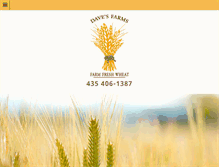 Tablet Screenshot of davesfarms.com